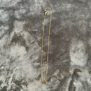 Gold elephant necklace